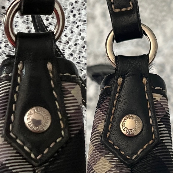 PRELOVED AUTHENTIC BURBERRY LONDON BLUE LABEL CROSSBODY SLING BAG - Picture 13 of 16